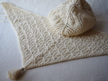 画像をギャラリービューアに読み込む, ブランケットのリーフベレー/リーフショール【糸とレシピのキット】