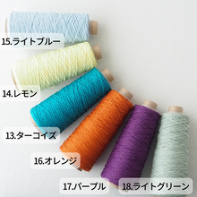 Load image into Gallery viewer, 和紙リリヤンのちょっとそこまでバッグ/ショルダー【糸とレシピのキット】