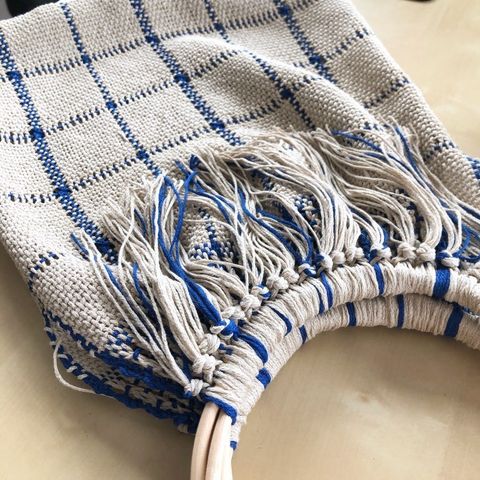 和紙リリヤンモニター 手織り作家 スティッカ ちょうちみほさんの作品