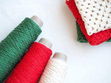 画像をギャラリービューアに読み込む, スフレコットンで編むニッタオルのスペシャルキット【糸とレシピのキット】
